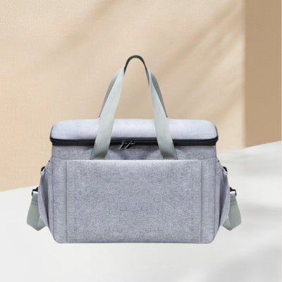 Petit sac à langer gris