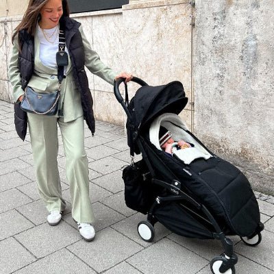 Chancelière Universelle Pour Poussette noire