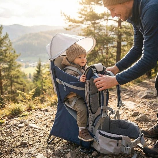 Porte Bébé de Randonnée facile a mettre