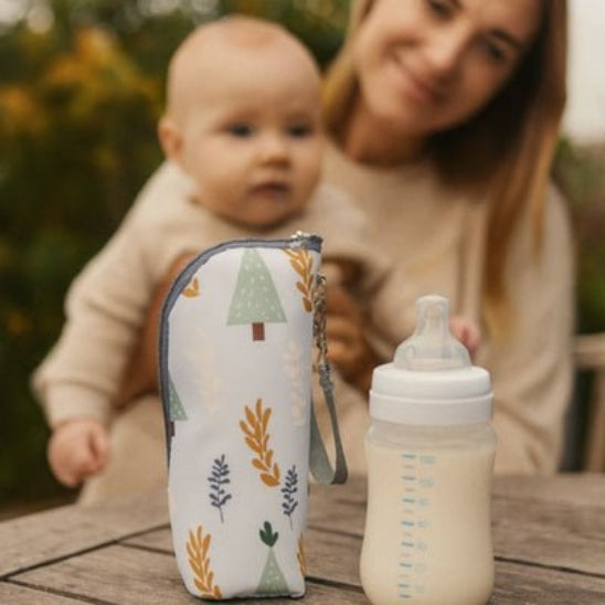Porte Biberon garde lait tiède