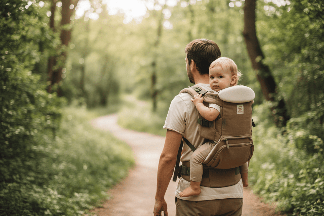 À partir de quel âge utiliser un porte-bébé dorsal ? - Bebe-nise