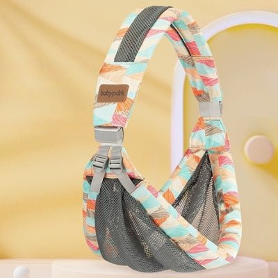 Bébé Porté en Écharpe oranger
