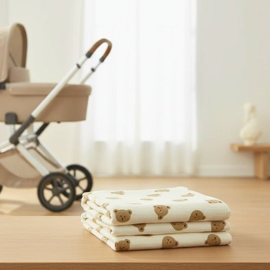 Couverture Bébé Coton 4 Couches 