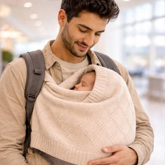 Couverture Bébé en Tricot 100% Coton | Pure