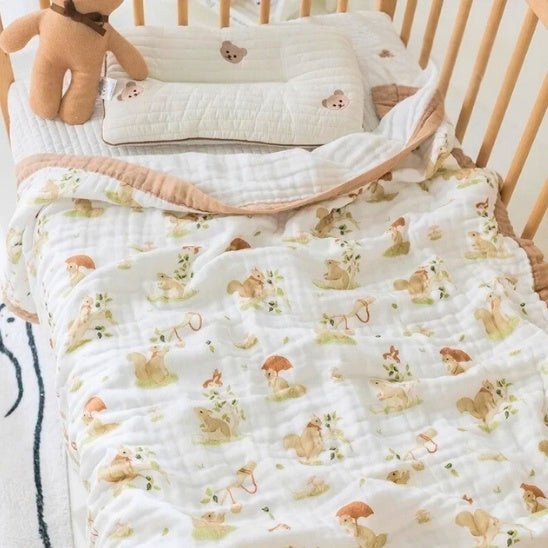 COUVERTURE GAZE DE COTON BEBE | Cosy Dreams - Bebe - nise