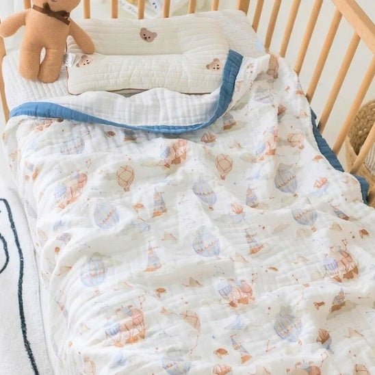 COUVERTURE GAZE DE COTON BEBE | Cosy Dreams - Bebe - nise