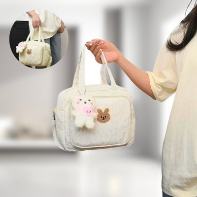 Sac à Langer Beige pour l'essentiel 