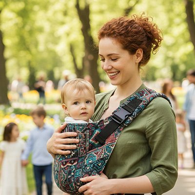 ÉCHARPE DE PORTAGE BÉBÉ | - Bebe - nise