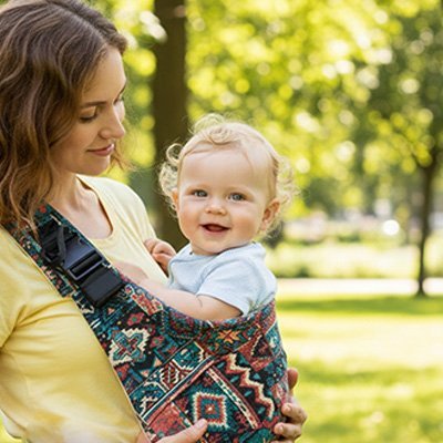 ÉCHARPE DE PORTAGE BÉBÉ |  - Bebe - nise