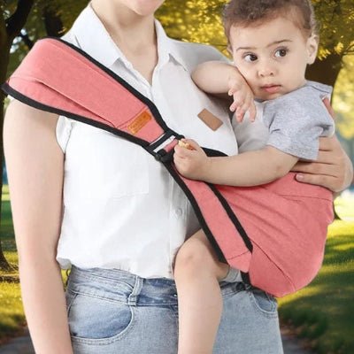 Écharpe de Portage Bébé rose