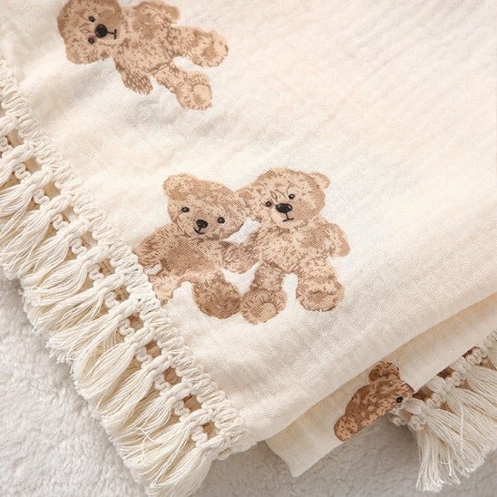 COUVERTURE BEBE BRODEE | Douceur Câlineo™ - Bebe - nise