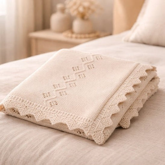 Couverture Crochet Bébé Chaleureuse