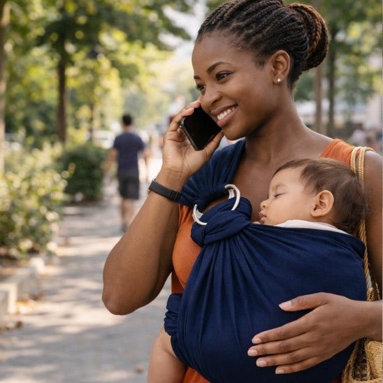 ECHARPE DE PORTAGE TISSE | BabyConfort™ - Bebe - nise