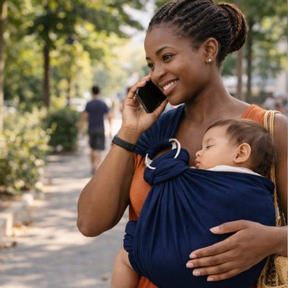 ECHARPE DE PORTAGE TISSE | BabyConfort™ - Bebe - nise
