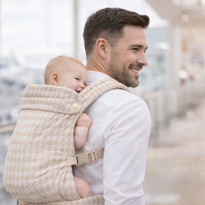 Porte Bebe Beige | Ergonomique & Confortable - Bebe-nise