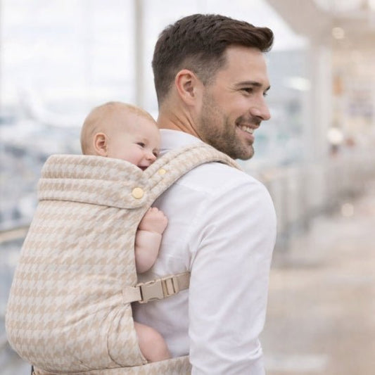 Porte Bebe Beige | Ergonomique & Confortable - Bebe-nise