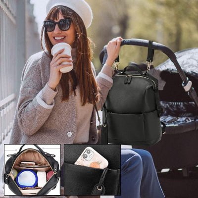 Sac à Langer Cuir pour poussette